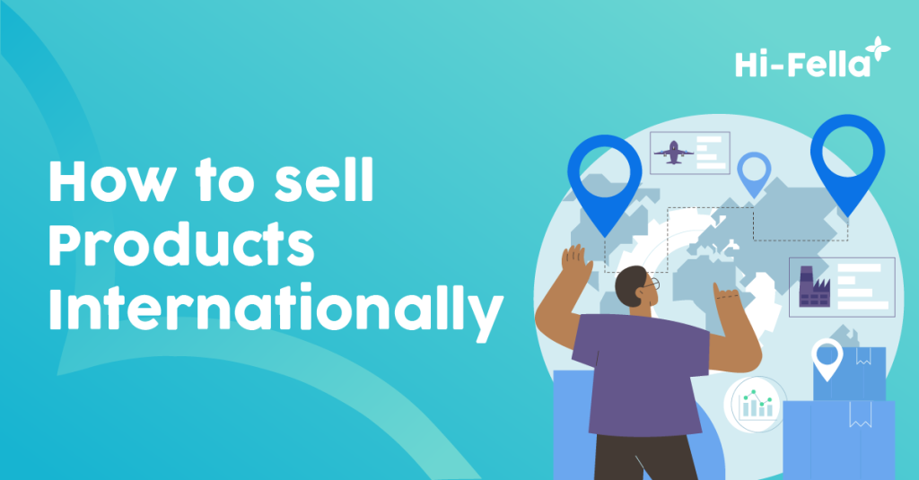 how to sell products internationally