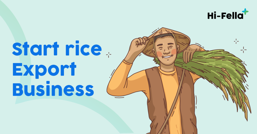 how to start rice export business
