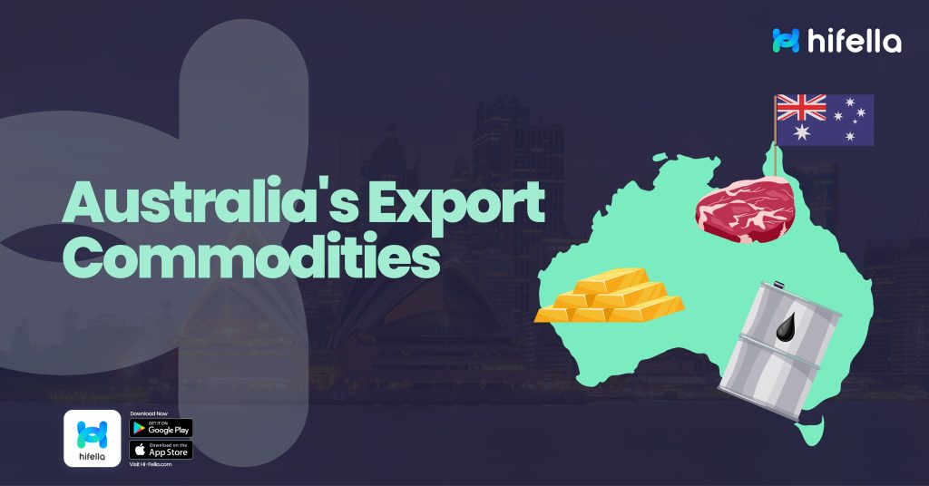 exports of australia