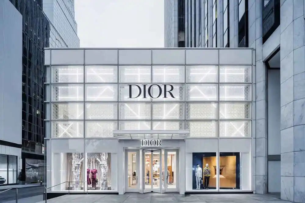 Dior luxury store