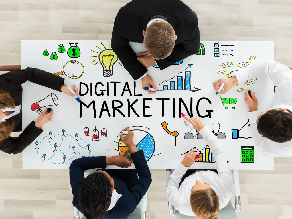 Digital marketing services in business