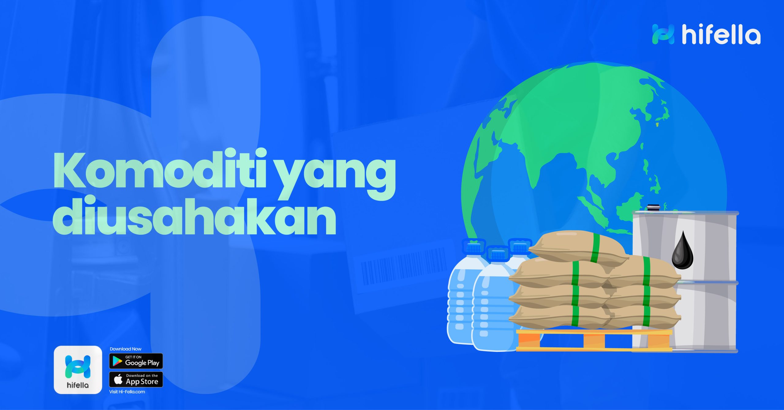 Komoditi yang diusahakan