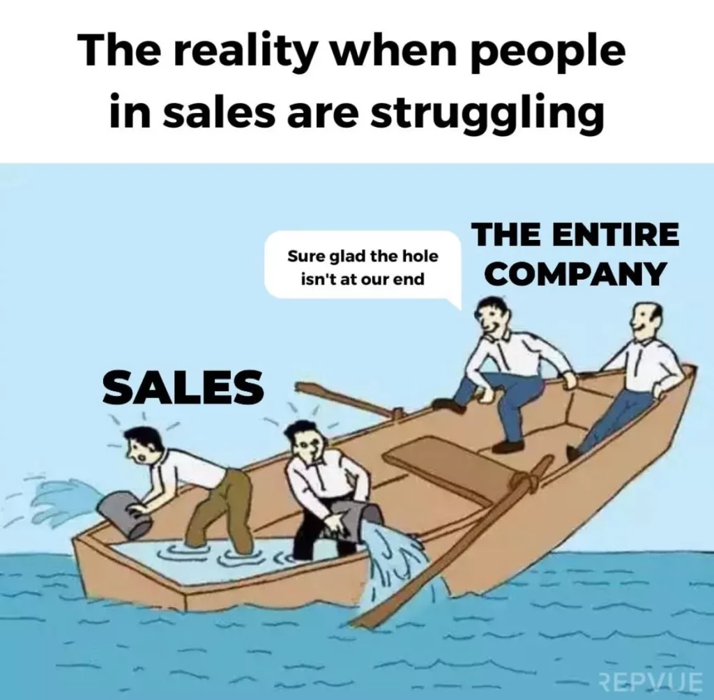 funny sales memes reality