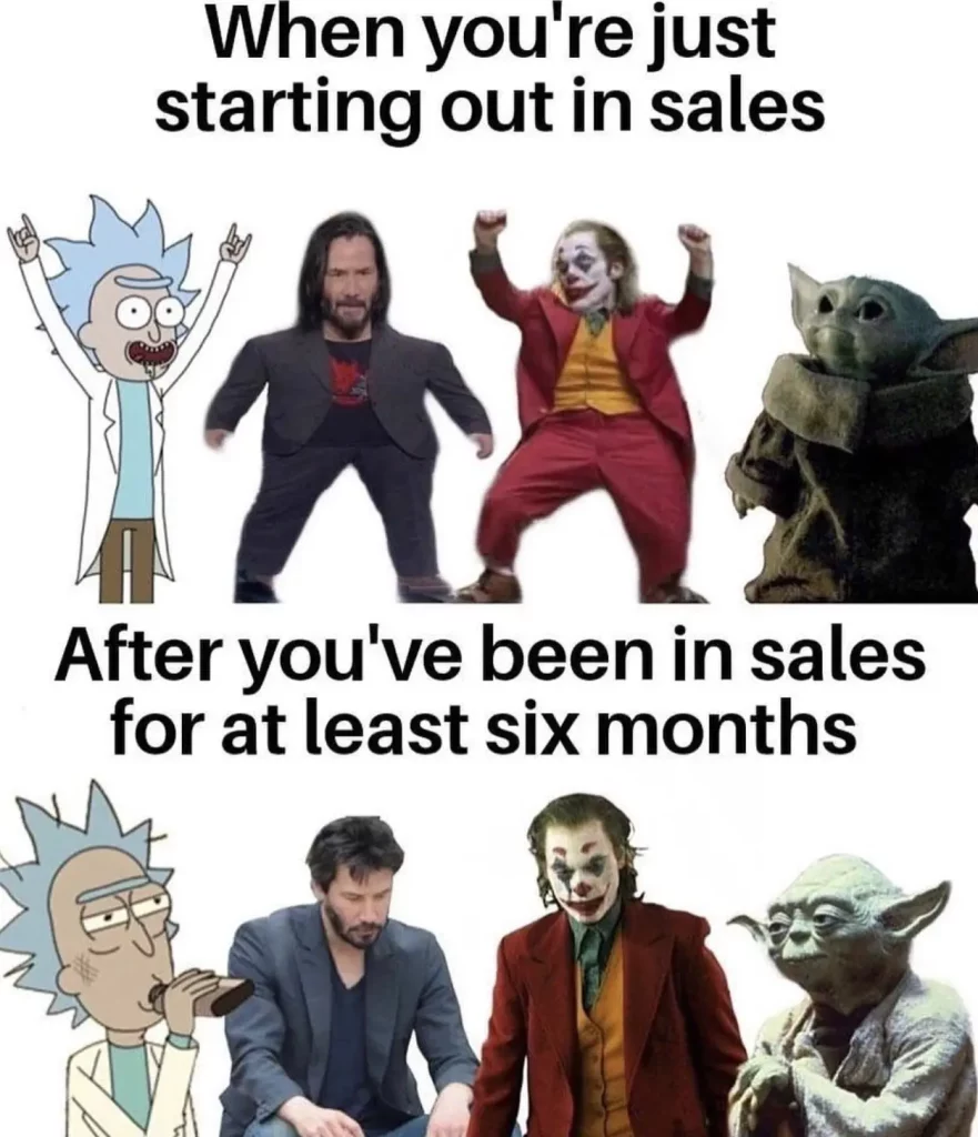 funny sales memes