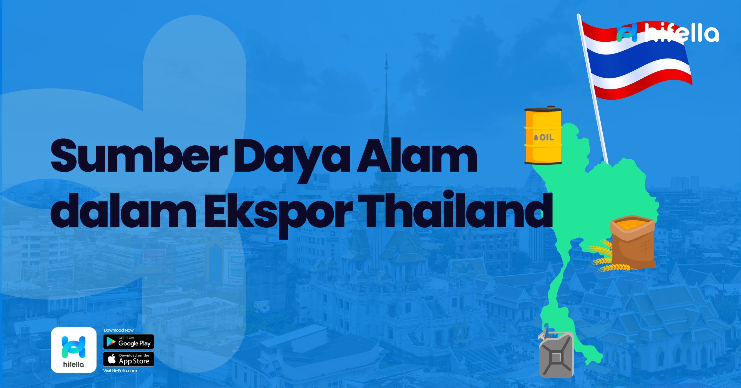 Sumber Daya Alam dalam Ekspor Thailand