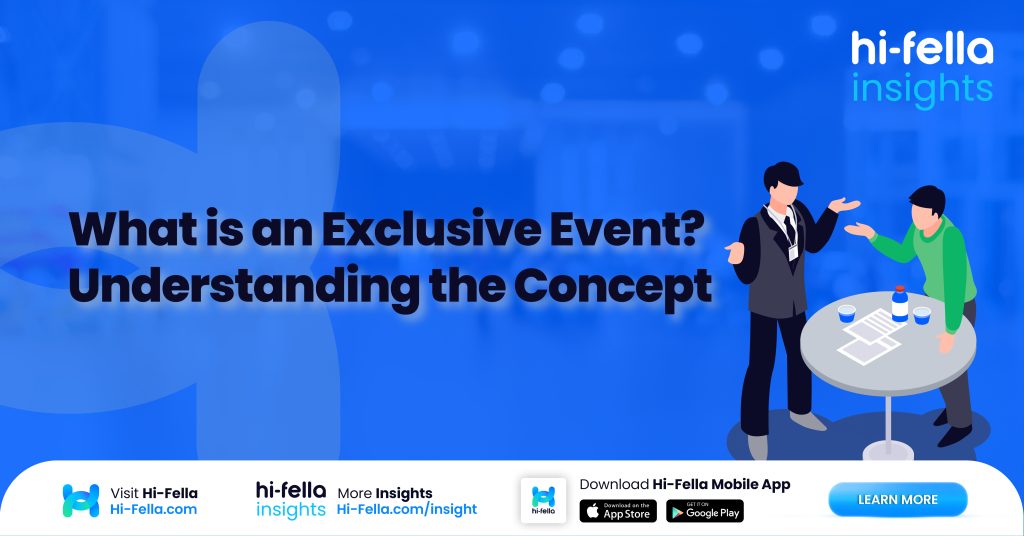 What is an Exclusive Event? Understanding the Concept