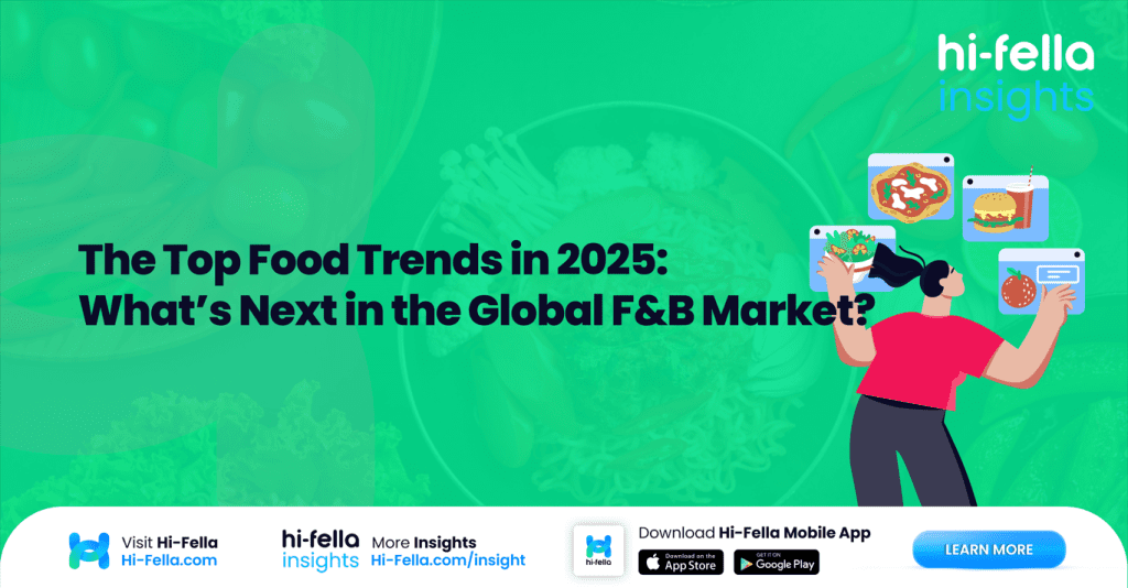 The Top Food Trends in 2025: What’s Next in the Global F&B Market?