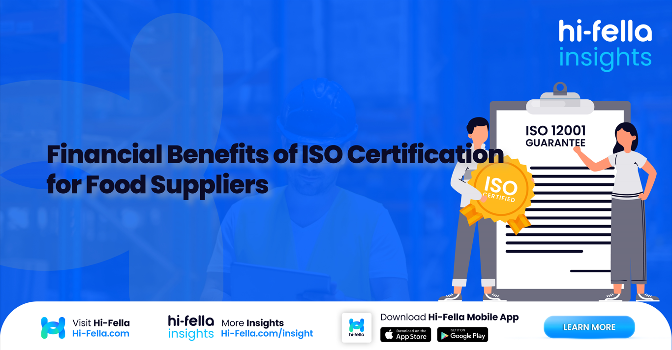 Financial Benefits of ISO Certification for Food Suppliers