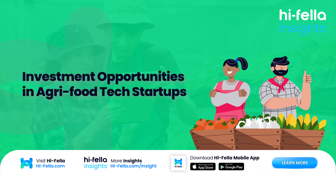 Investment Opportunities in Agri-food Tech Startups