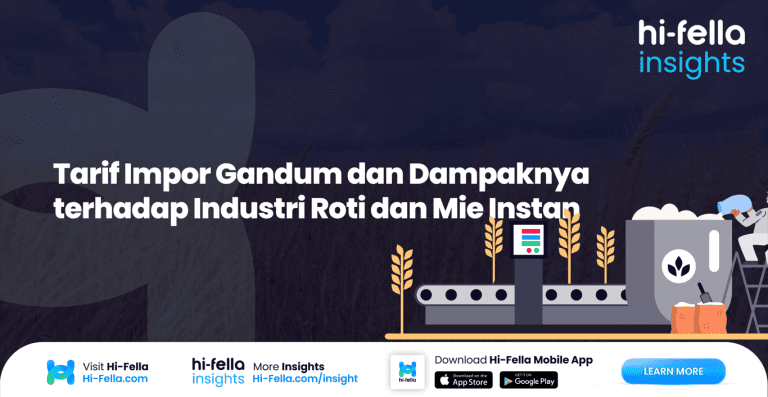 Tarif Impor Gandum dan Dampaknya terhadap Industri Roti dan Mie Instan