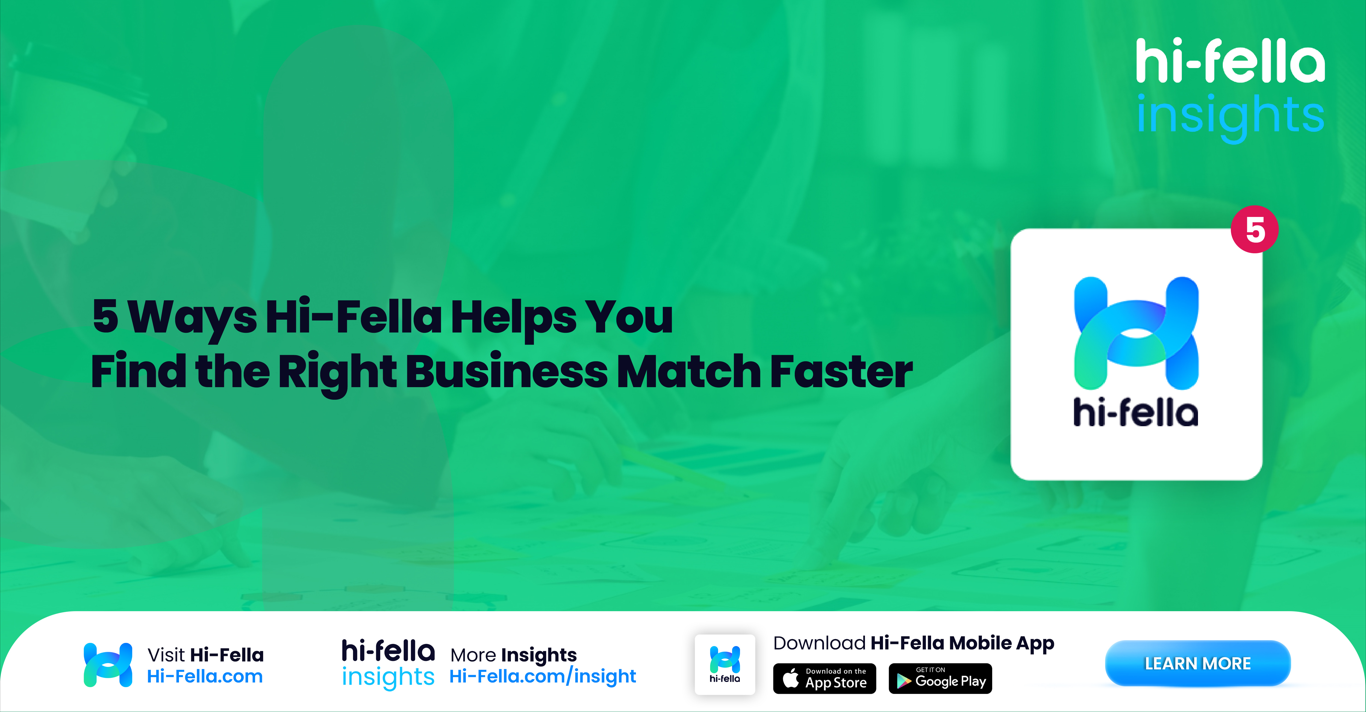 5 Ways Hi-Fella Helps You Find the Right Business Match Faster