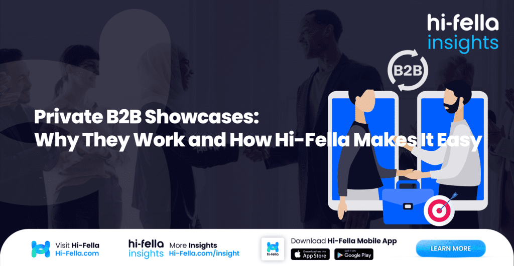 Private B2B Showcases: Why They Work and How Hi-Fella Makes It Easy