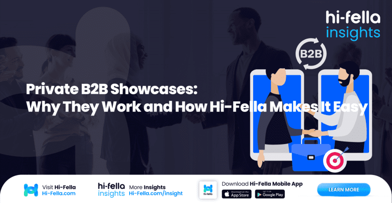 Private B2B Showcases: Why They Work and How Hi-Fella Makes It Easy