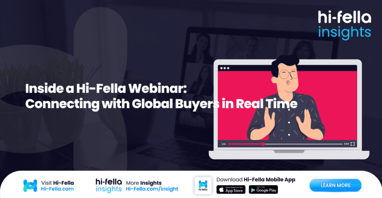 Inside a Hi-Fella Webinar: Connecting with Global Buyers in Real Time