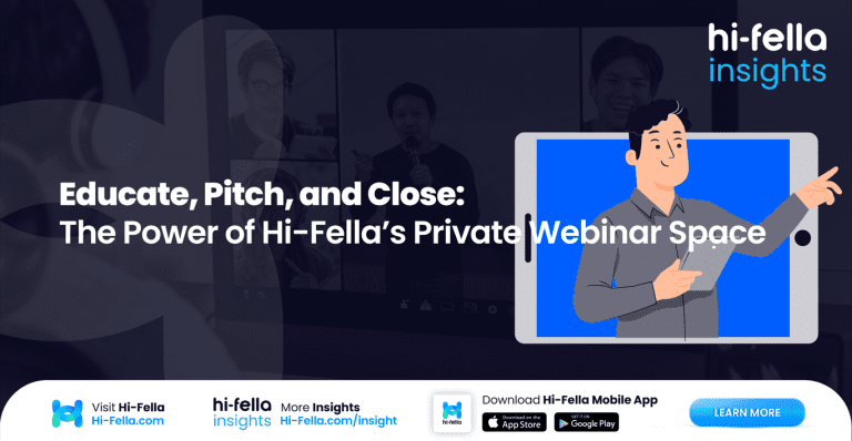 Educate, Pitch, and Close: The Power of Hi-Fella’s Private Webinar Space