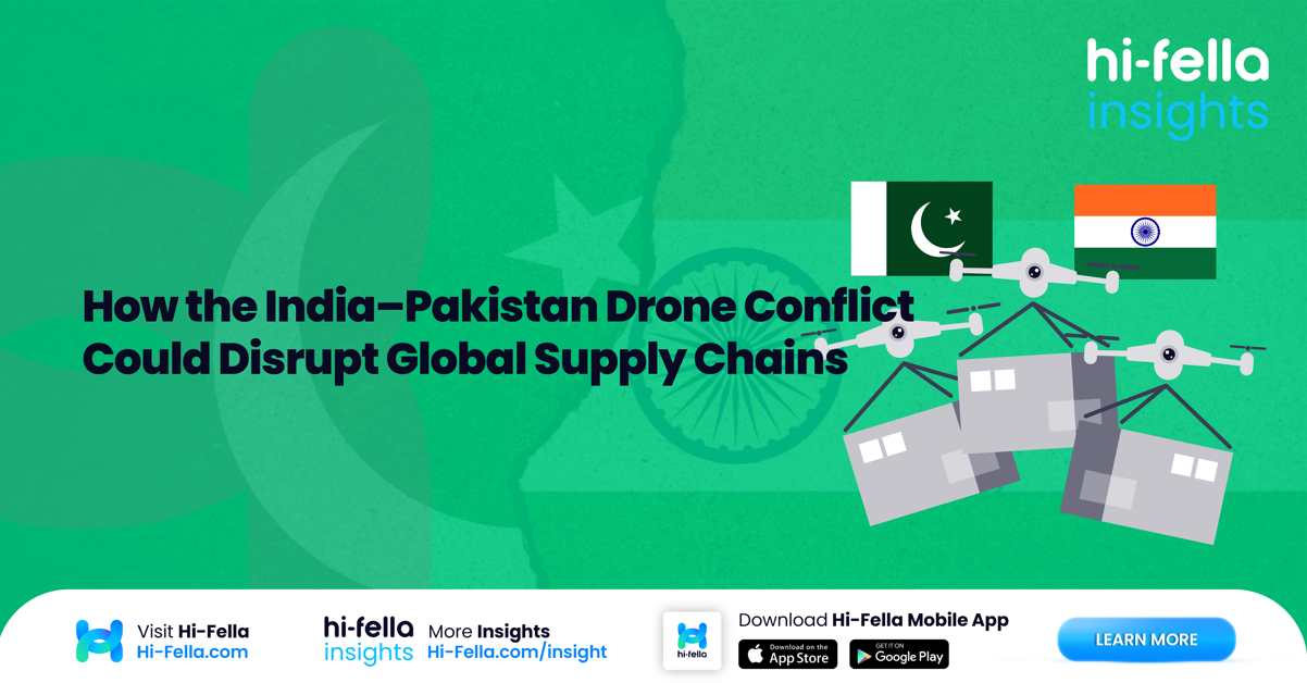 How the India–Pakistan Drone Conflict Could Disrupt Global Supply Chains