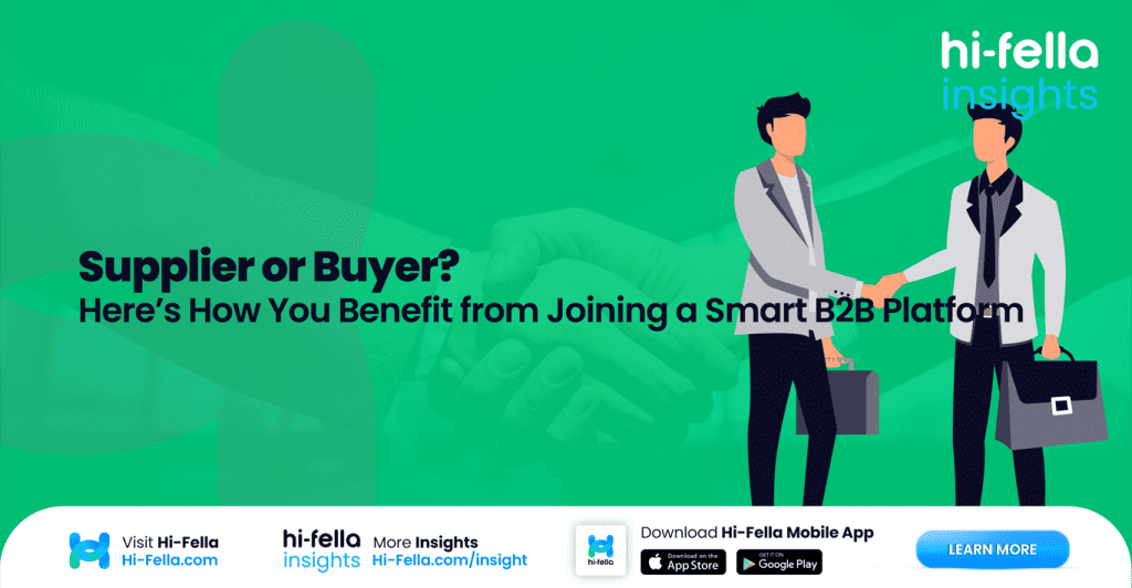 Supplier or Buyer? Here’s How You Benefit from Joining a Smart B2B Platform