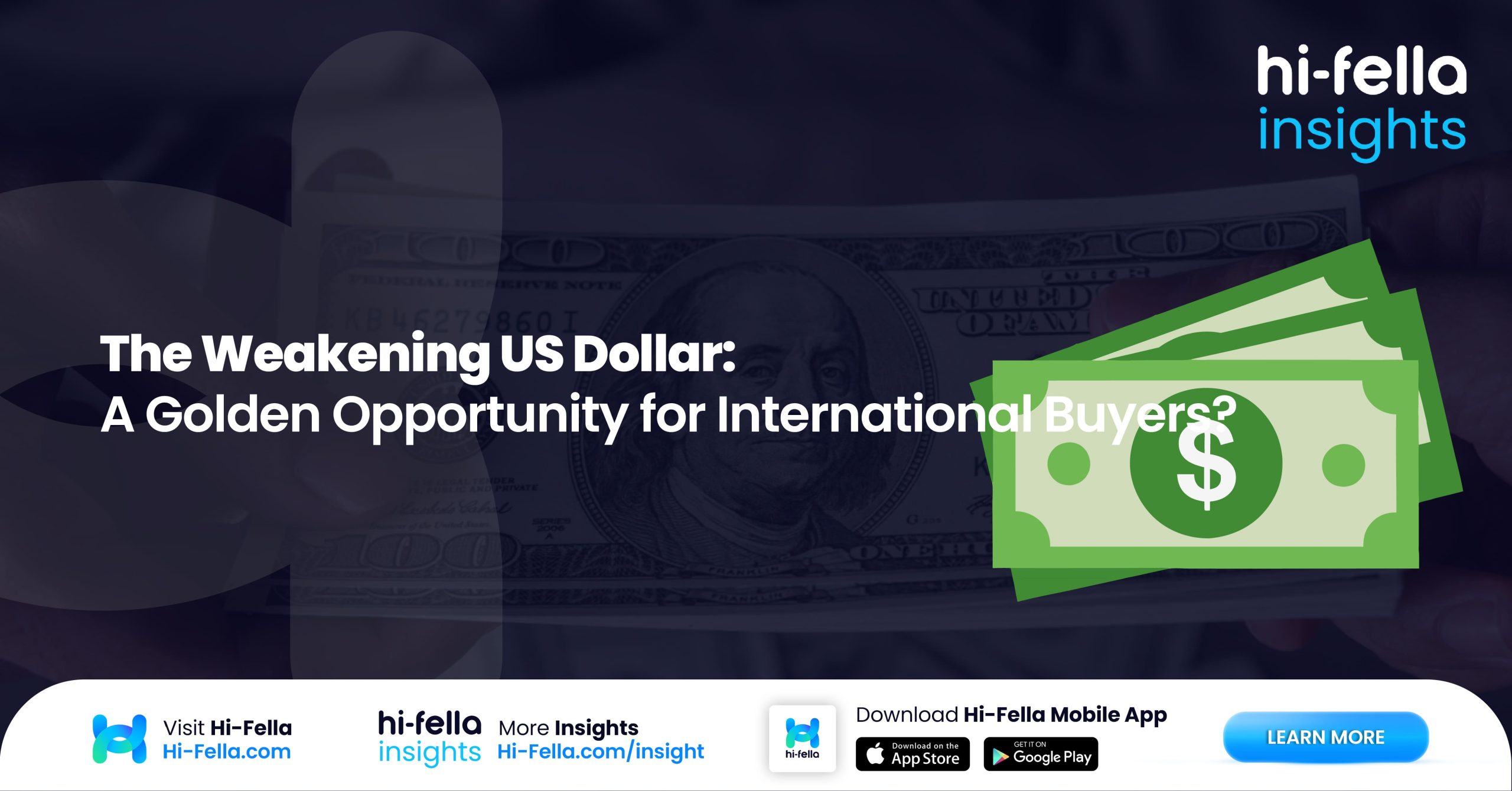 2. The Weakening US Dollar A Golden Opportunity for International Buyers