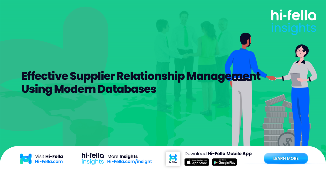 Effective Supplier Relationship Management Using Modern Databases