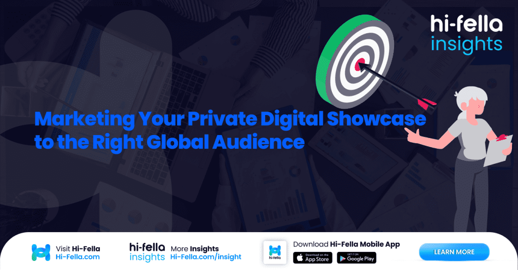 Marketing Your Private Digital Showcase to the Right Global Audience