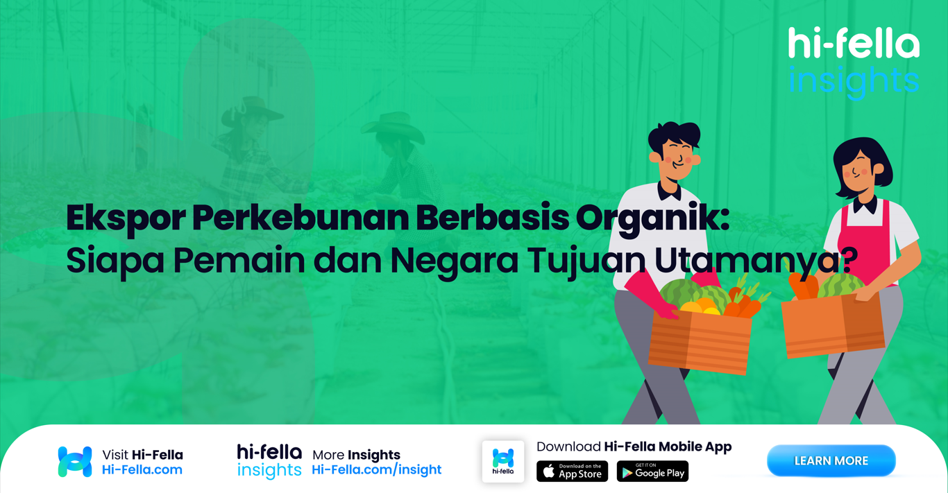 Ekspor Perkebunan Berbasis Organik: Siapa Pemain dan Negara Tujuan Utamanya?