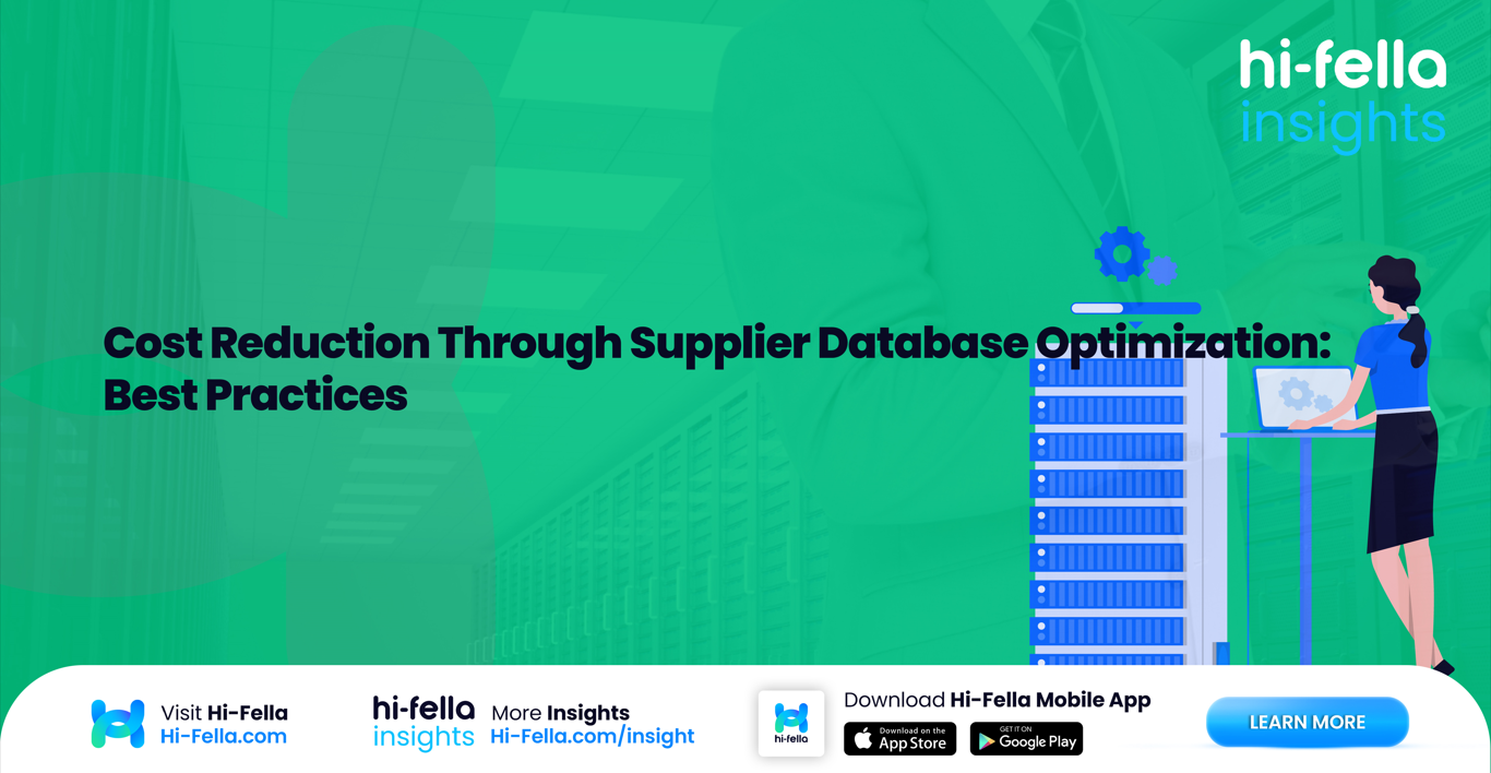 Supplier Cost Reduction Through Database Optimization: Best Practices