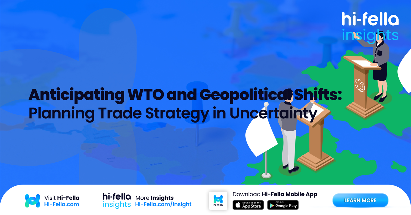 Anticipating WTO and Geopolitical Shifts: Planning Trade Strategy in Uncertainty