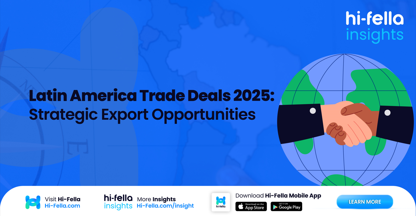 Latin America Trade Deals 2025: Strategic Export Opportunities