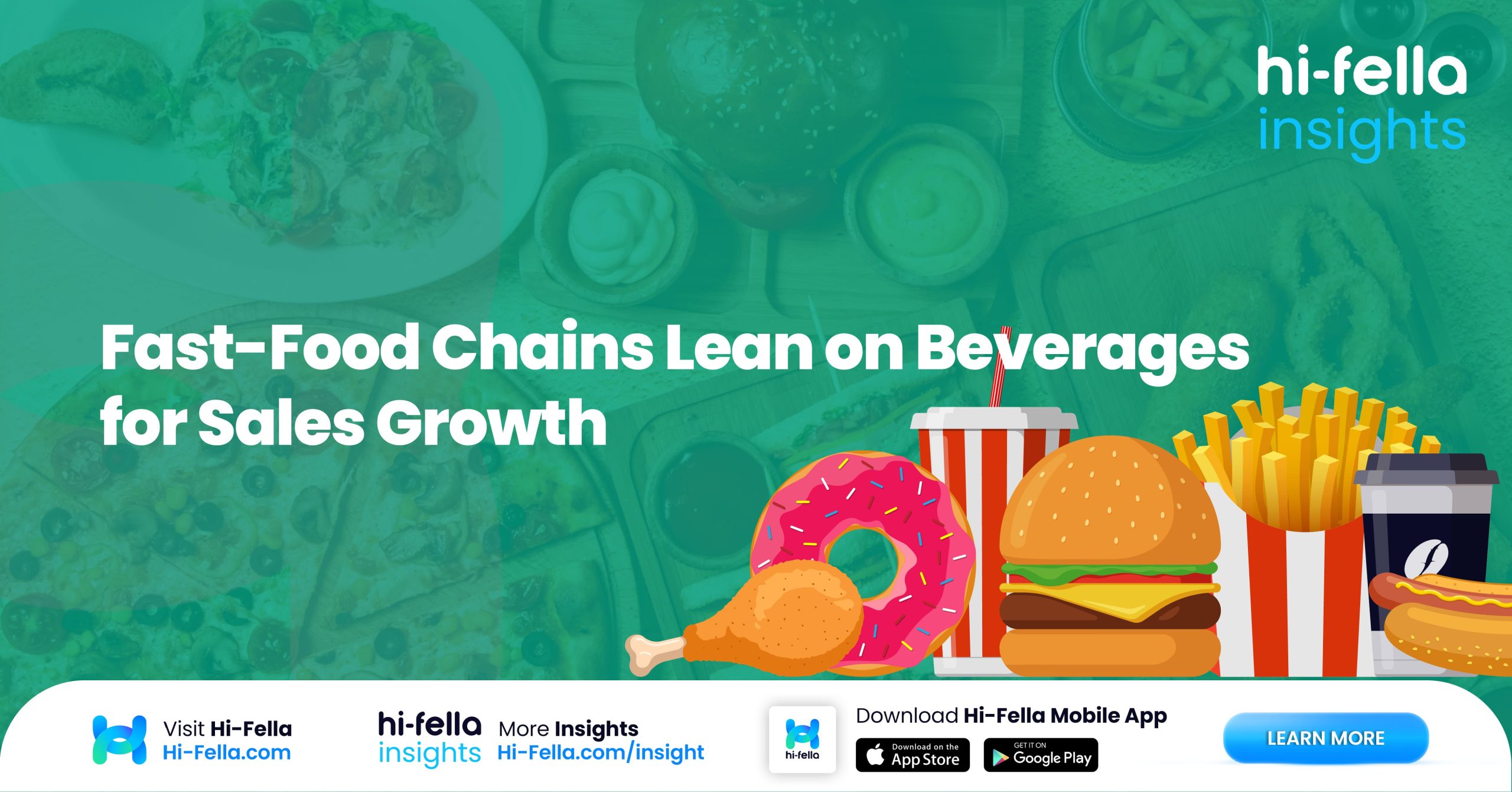 Fast-Food Chains Lean on Beverages for Sales Growth