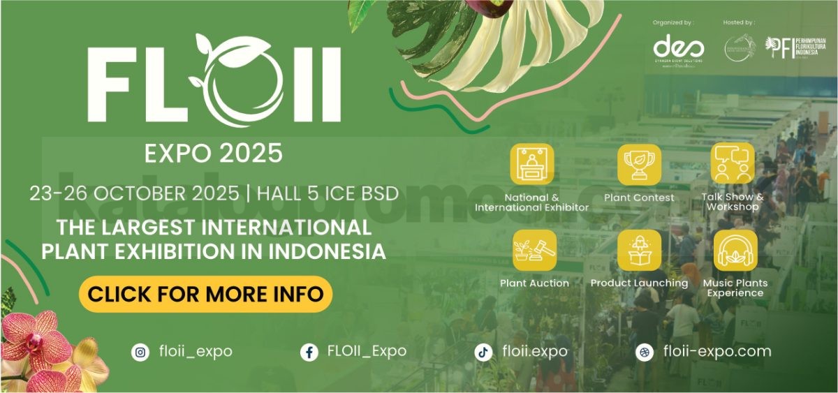 Floriculture Indonesia International (FLOII) Expo 2025