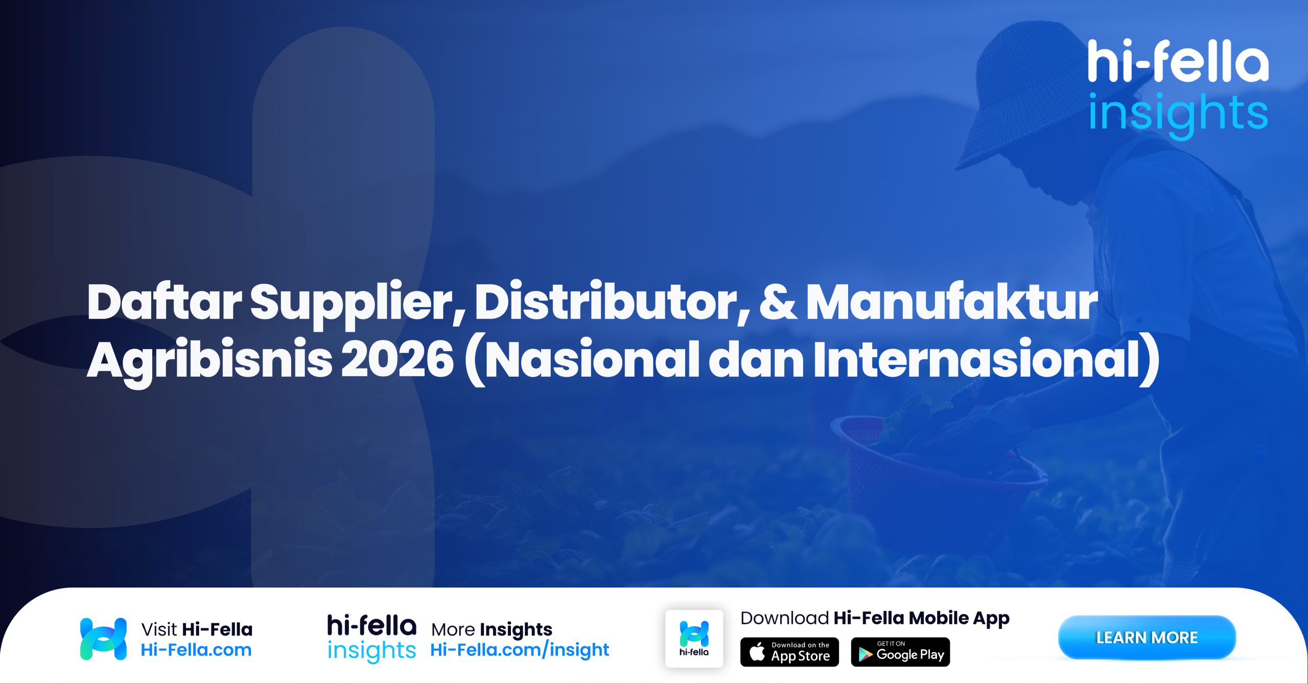 Daftar Supplier, Distributor, & Manufaktur Agribisnis 2026 (Nasional dan Internasional)