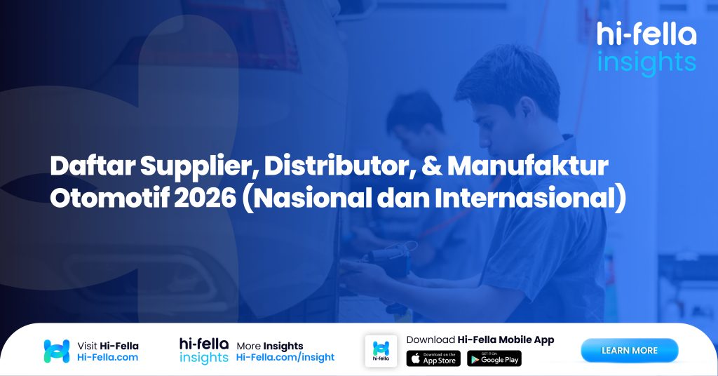 12. Daftar Supplier, Distributor, & Manufaktur Otomotif 2026 (Nasional dan Internasional)