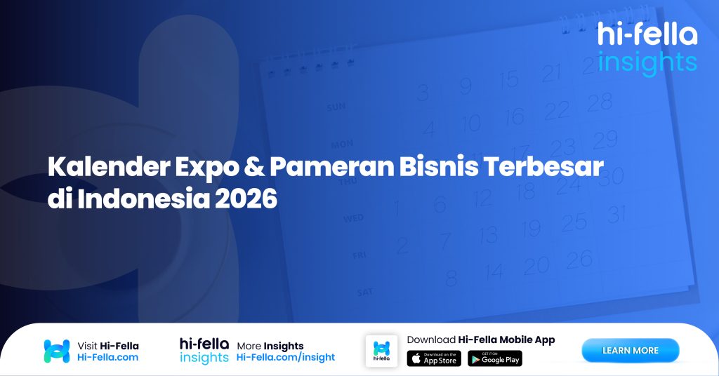 6. Kalender Expo & Pameran Bisnis Terbesar di Indonesia 2026