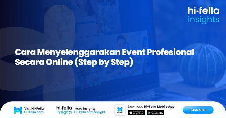 3. Cara Menyelenggarakan Event Profesional Secara Online (Step by Step)
