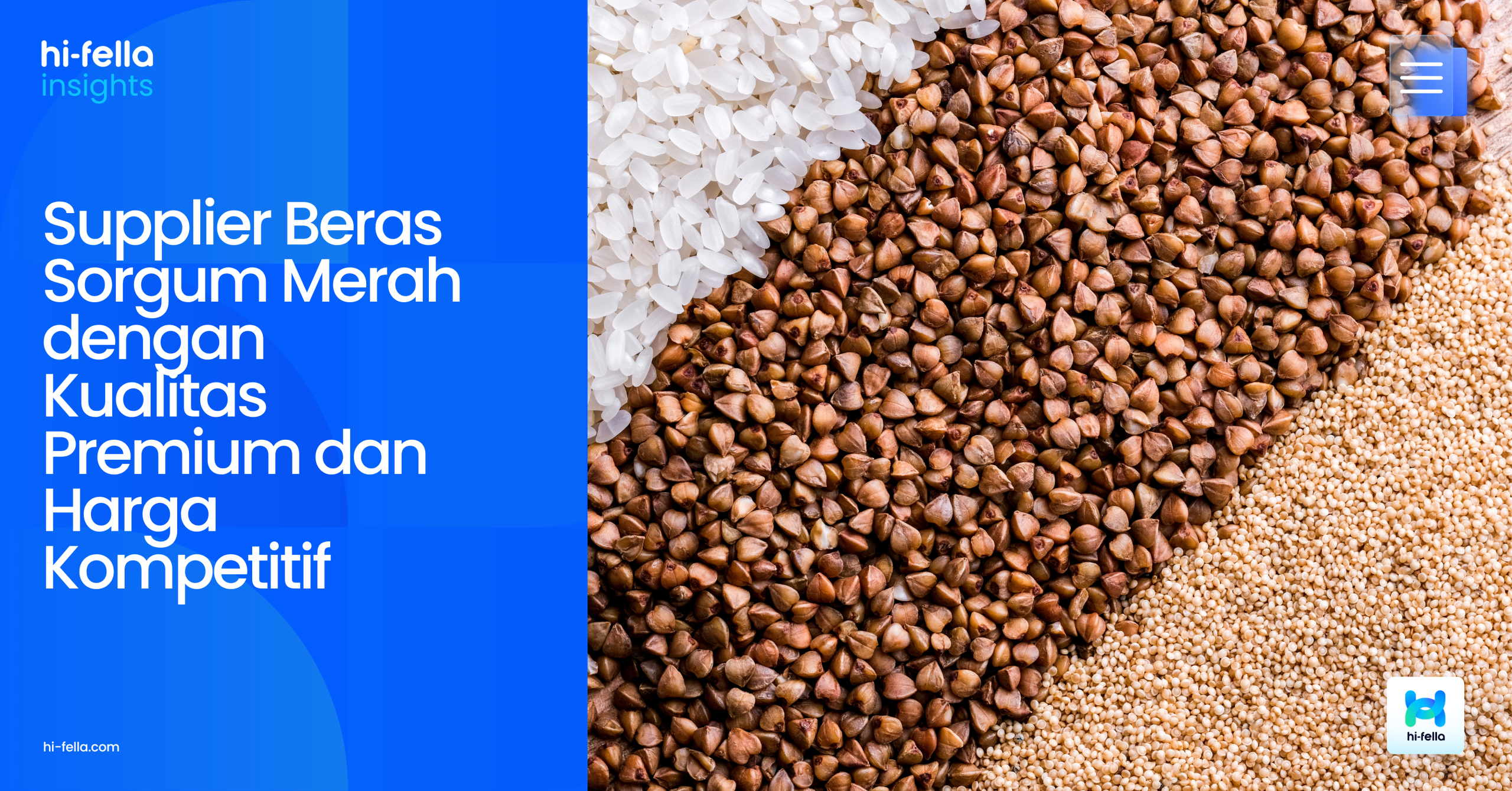 Supplier Beras Sorgum Merah dengan Kualitas Premium dan Harga Kompetitif