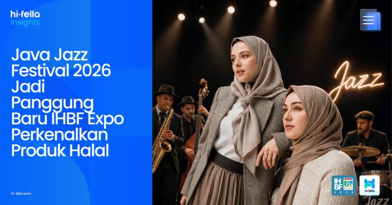 Java Jazz Festival 2026 Jadi Panggung Baru IHBF Expo Perkenalkan Produk Halal