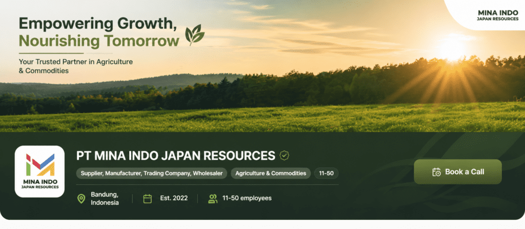 PT MINA INDO JAPAN RESOURCES Siap Mendukung Kolaborasi Bisnis Indonesia dan Jepang