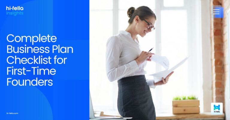 Complete Business Plan Checklist for First-Time Founders